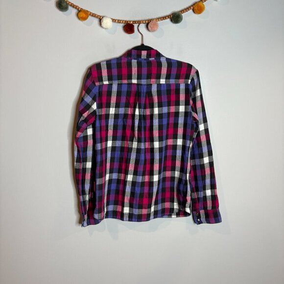 Tripp NYC plaid studded button down flannel shirt - Picture 5 of 5